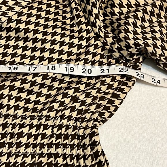 Joan Rivers Women's Blazer Beige Brown Geometric Size Large Jacket Button - Picture 7 of 8